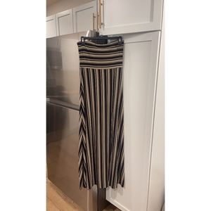 Maxi strapless banana republic dress!